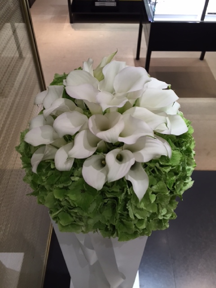 シャネルブライダル装花